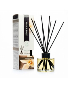 BOLES D'OLOR MIKADO FLOR DE VAINILLA BLACK EDITION REED DIFFUSER 125ml.