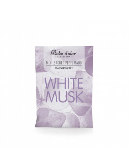 BOLES D'OLOR WHITE MUSK SACHET PERFUMADO 90ml.