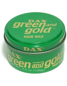 DAX GREEN AND GOLD HAIR WAX 99gr. 3.5oz. Imperial Dax Company