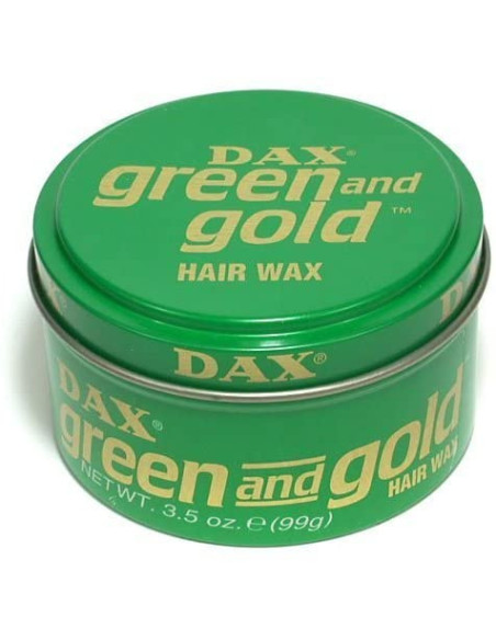 DAX GREEN AND GOLD HAIR WAX 99gr. 3.5oz. Imperial Dax Company