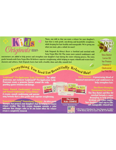 KIDS ORGANICS COARSE  AFRICA'S BEST
