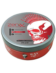 ZENIX EXTRA STRONG NUM. 2 HAIR WAX 150ml. ROJO