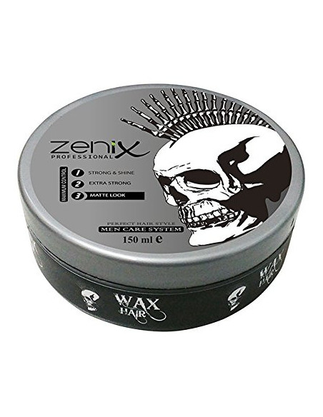 ZENIX MATTE LOOK NUM. 3 HAIR WAX 150ml. GRIS