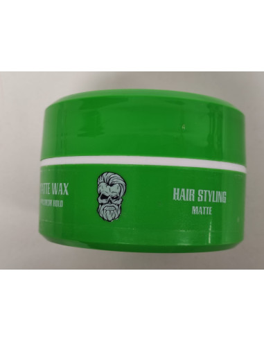 Bandido Matte Hair Wax GREEN 150ML. Maximum Hold