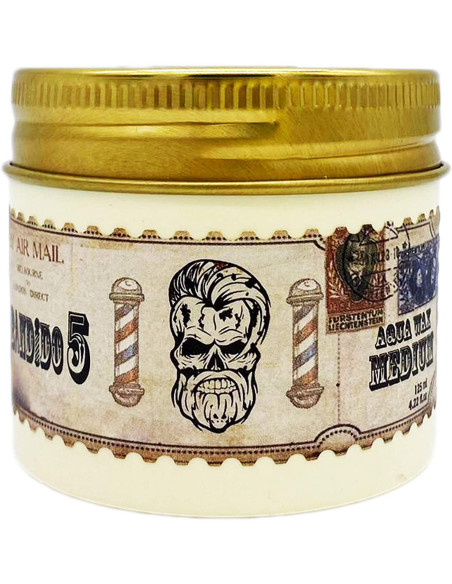 Bandido Aqua 5 Wax BLUE 125ML. 4.22oz. Maximum Hold