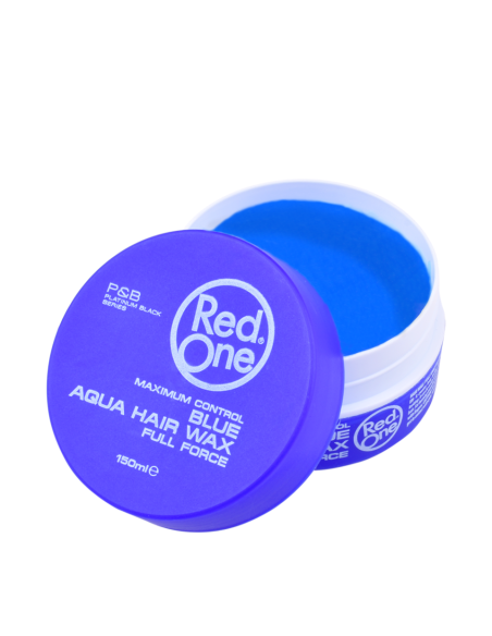 Red One AquaHair Wax AZUL 150ML. Maximum Hold