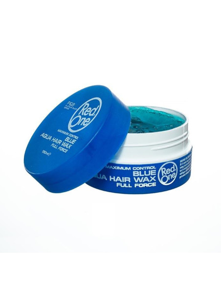 Red One AquaHair Wax AZUL 150ML. Maximum Hold