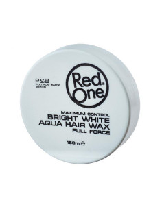 Red One AquaHair Wax BRIGHT WHITE 150ML. Maximum Hold