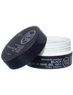 Red One AquaHair Wax NEGRO 150ML. Maximum Hold 2