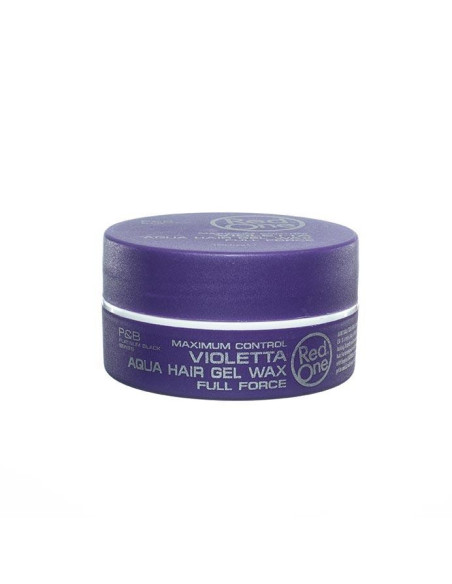 Red One AquaHair Wax VIOLETA 150ML. Maximum Hold