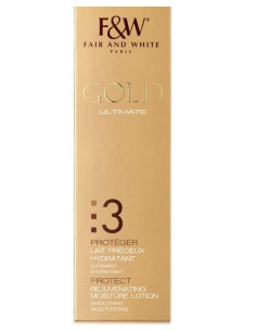 Fair and White Gold Ultimate num. 3 Protéger Lait Précieux Hydratant Satinant 500ml. 17.6oz. 2
