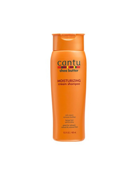 CANTU SHEA BUTTER MOITURIZING CREAM SHAMPOO 400ml. 13.5oz.