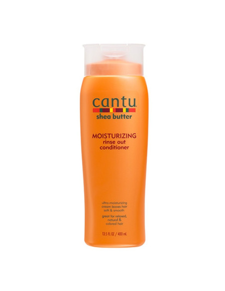 CANTU SHEA BUTTER MOISTURIZING RINSE OUT CONDITIONER 400ml. 13.5oz.