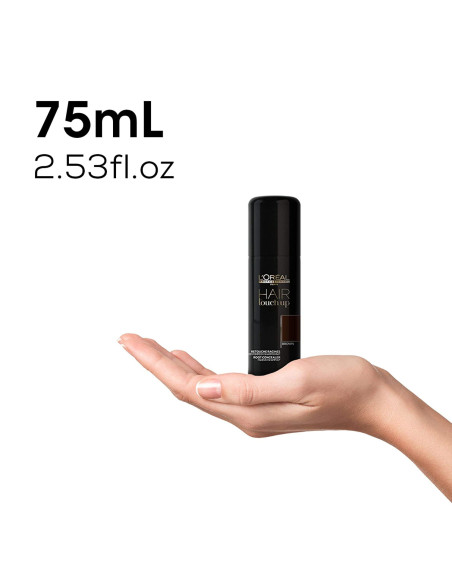 L'OREAL HAIR TOUCH UP BLACK 75ml. 2.53oz. Cubre Canas