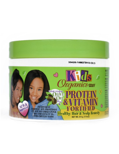 KIDS ORGANICS PROTEIN VITAMIN FORTIFIED 213gr. 7.5oz. AFRICA'S BEST