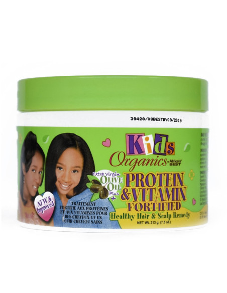 KIDS ORGANICS PROTEIN VITAMIN FORTIFIED 213gr. 7.5oz. AFRICA'S BEST