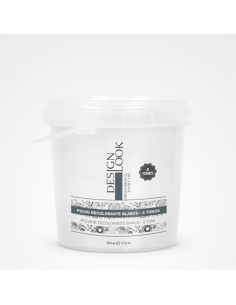 DESIGN LOOK POLVO DECOLORANTE BLANCO - 8 TONOS 500gr.17.6oz.
