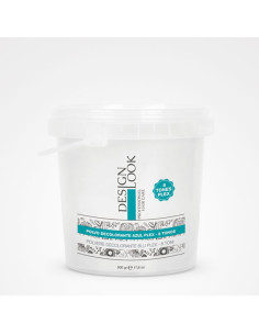 DESIGN LOOK POLVO DECOLORANTE AZUL PLEX - 8 TONOS 500gr. 17.6oz.