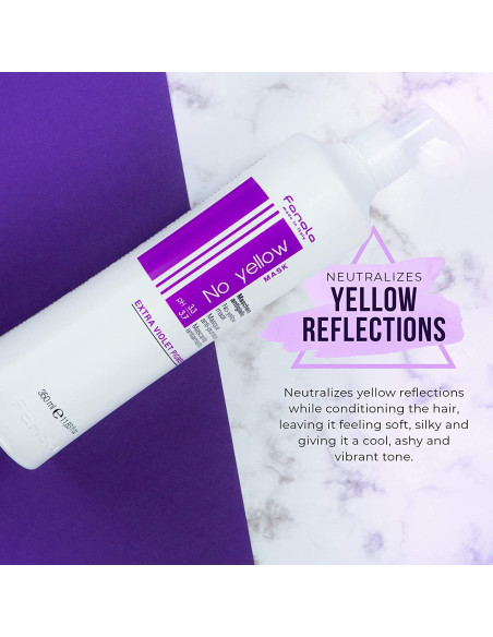 FANOLA MASCARILLA ANTIAMARILLO NO YELLOW 350ml. 11.83oz.