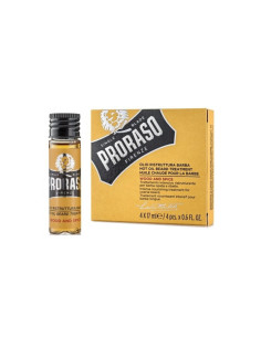 PRORASO ACEITE CALIENTE PARA BARBA 4x17ml.