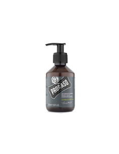 PRORASO CHAMPU PARA BARBA HERBAL CYPRESS & VETYVER 200ml. 6.8oz.