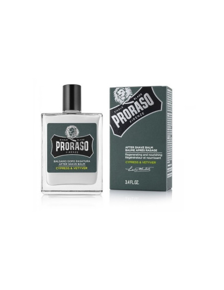 PRORASO BALSAMO AFTER SHAVE HERBAL CYPRESS & VETYVER 100ml.
