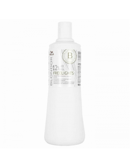 WELLA BLONDOR FREELIGHTS OXIDANTE 12% 40voL. 1000ml.
