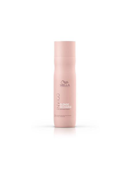 WELLA INVIGO BLONDE RECHARGE COOL BLOND SHAMPOO 250ml.