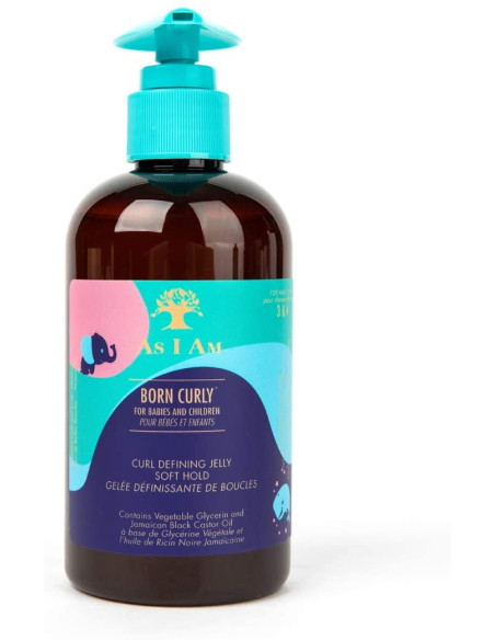 As i Am Born Curly Curl Defining Jelly 240ml. 8oz. Soft Hold Gelee Definissante de boucles