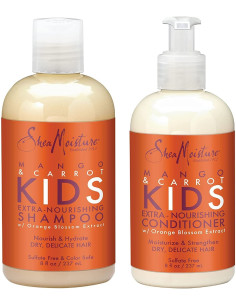 SHEA MOISTURE MANGO CARROT KIDS SHAMPOO Y CONDICIONADOR