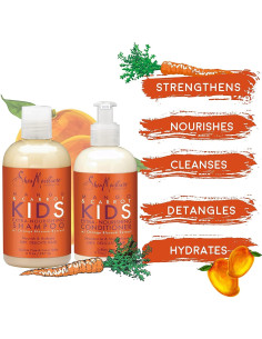 SHEA MOISTURE MANGO CARROT KIDS SHAMPOO Y CONDICIONADOR 2