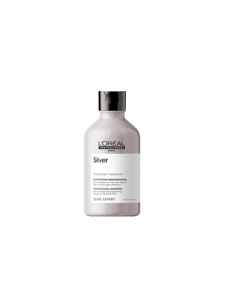 L'OREAL SILVER MAGNESIUM SHAMPOO 300ml. VIOLET DYES + MAGNESIUM
