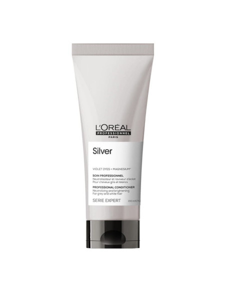 L'OREAL ACONDICIONADOR SILVER 200ml. VIOLET DYES + MAGNESIUM