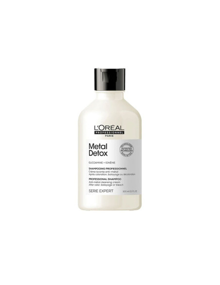 L'OREAL METAL DETOX SHAMPOO 300ML. GLICOAMINE + IONENE