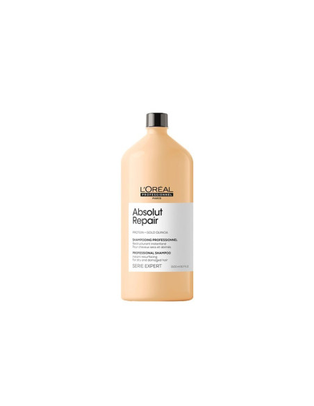 L'OREAL ABSOLUT REPAIR SHAMPOO 1500ML PROTEIN + GOLD QUINOA