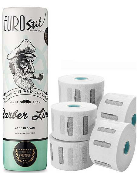 EUROSTIL PAPEL CUELLO BARBER LINE