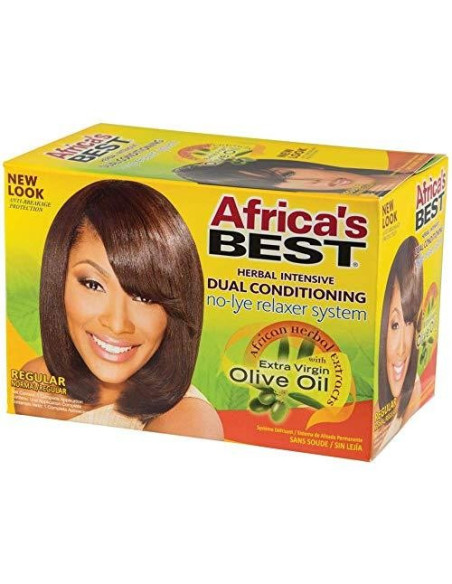 Africa's Best Regular No-lye Dual Conditioning Relaxer System