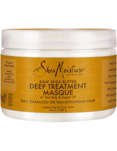 SHEA MOISTURE RAW SHEA BUTTER DEEP TREATMENT MASQUE 340G