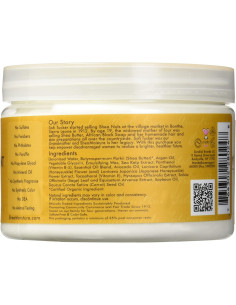 SHEA MOISTURE RAW SHEA BUTTER DEEP TREATMENT MASQUE 340G 2