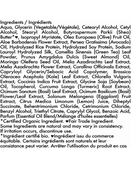 SHEA MOISTURE MORINGA & AVOCADO POWER GREENS CONDITIONER 384ML