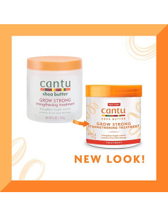CANTU SHEA BUTTER GROW STRONG TRATAMIENTO  CRECIMIENTO CAPILAR FORTALECEDOR- 173 gr 2