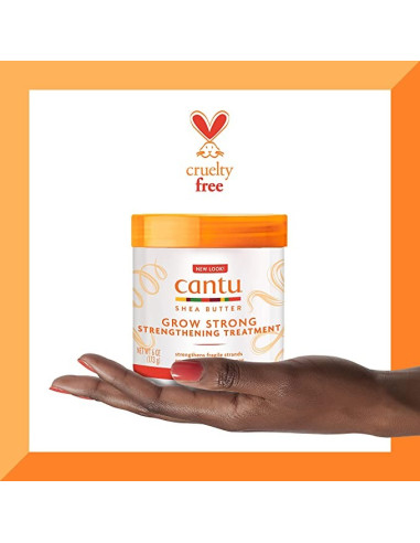 CANTU SHEA BUTTER GROW STRONG TRATAMIENTO  CRECIMIENTO CAPILAR FORTALECEDOR- 173 gr