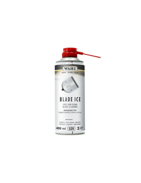 MOSER-WAHL BLADE ICE 400ml. Cools and Cleans