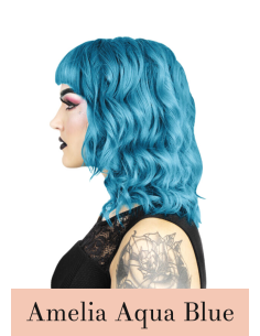HERMAN'S AMELIA BLUE AMAZING DIRECT HAIR COLOR 115ML. 2