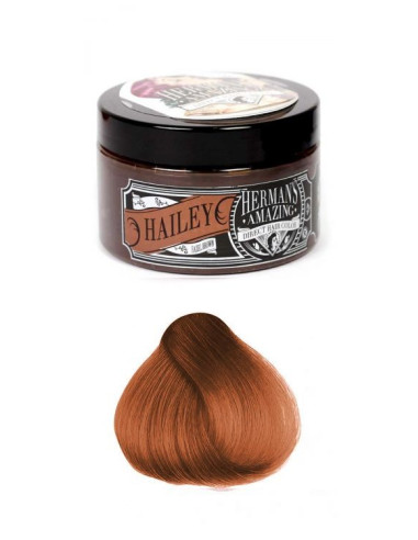 HERMAN'S HAILEY HAZEL BROWN AMAZING DIRECT HAIR COLOR 115ML.