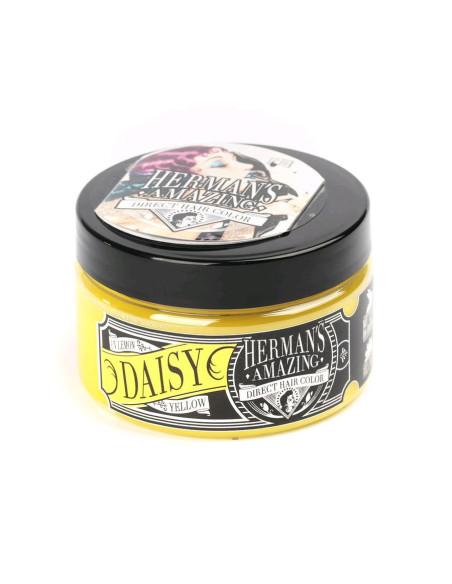 HERMAN'S LEMON DAISY YELLOW AMAZING DIRECT HAIR COLOR 115ML.