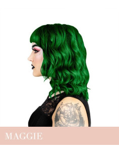 HERMAN'S UV MAGGIE DARK GREEN AMAZING DIRECT HAIR COLOR 115ML. 2