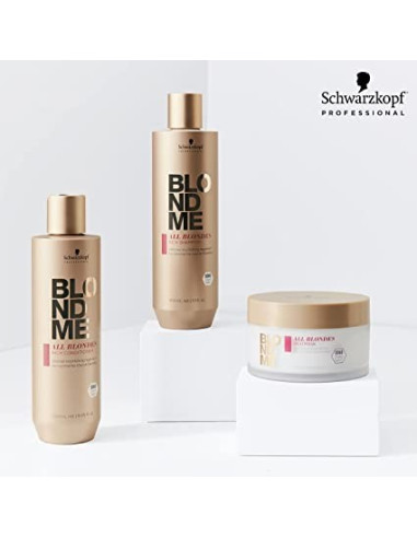 BLONDME ALL BLONDES RICH MASK 500ML. SCHWARZKOPF