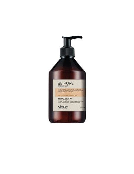 BE PURE RESTORE-SHAMPOO DAMAGED HAIR 500ML. NIAMH HAIRCONCEPT