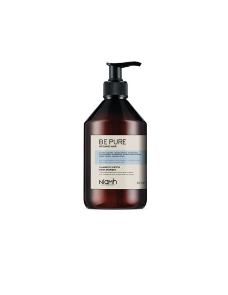 BE PURE DETOX - SHAMPOO NORMAL - OILY PRONE HAIR 500ML. NIAMH HAIRCONCEPT